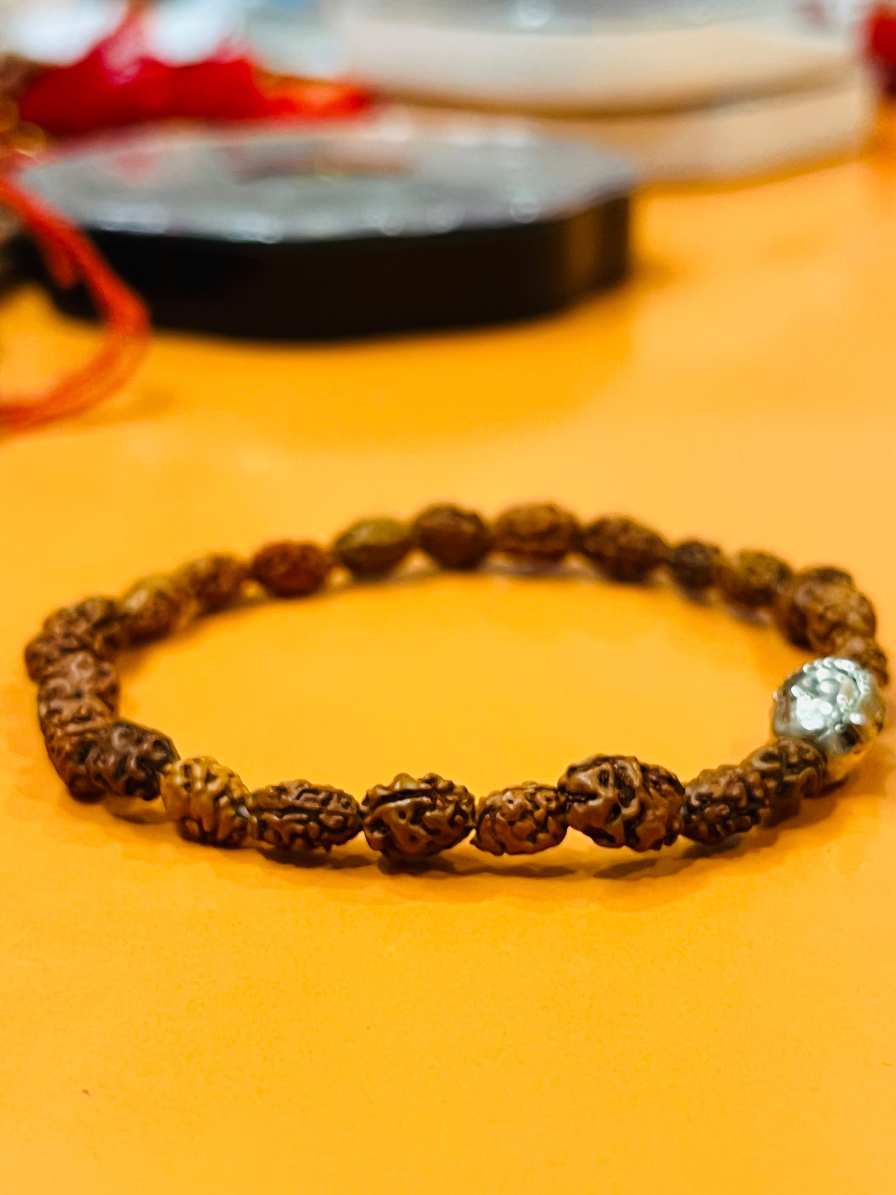3 Mukhi Rudraksha Bracelet Catalog Photo