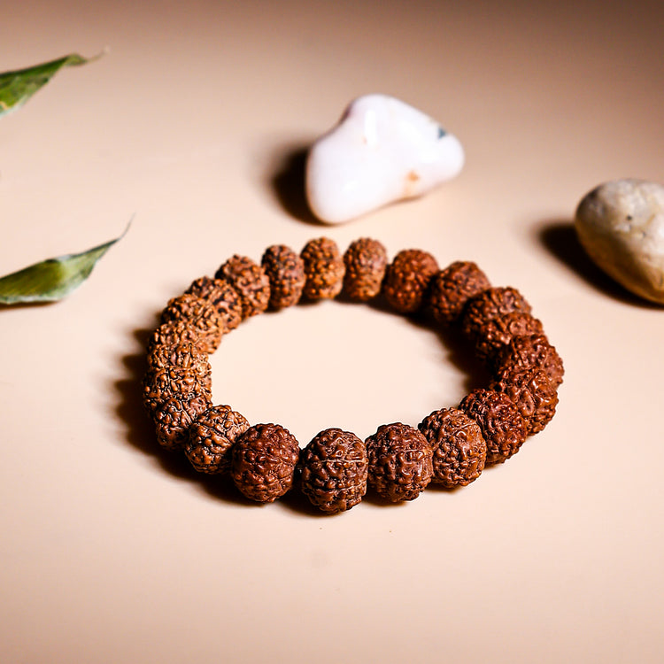 7 Mukhi Rudraksha Bracelet Catalog Photo